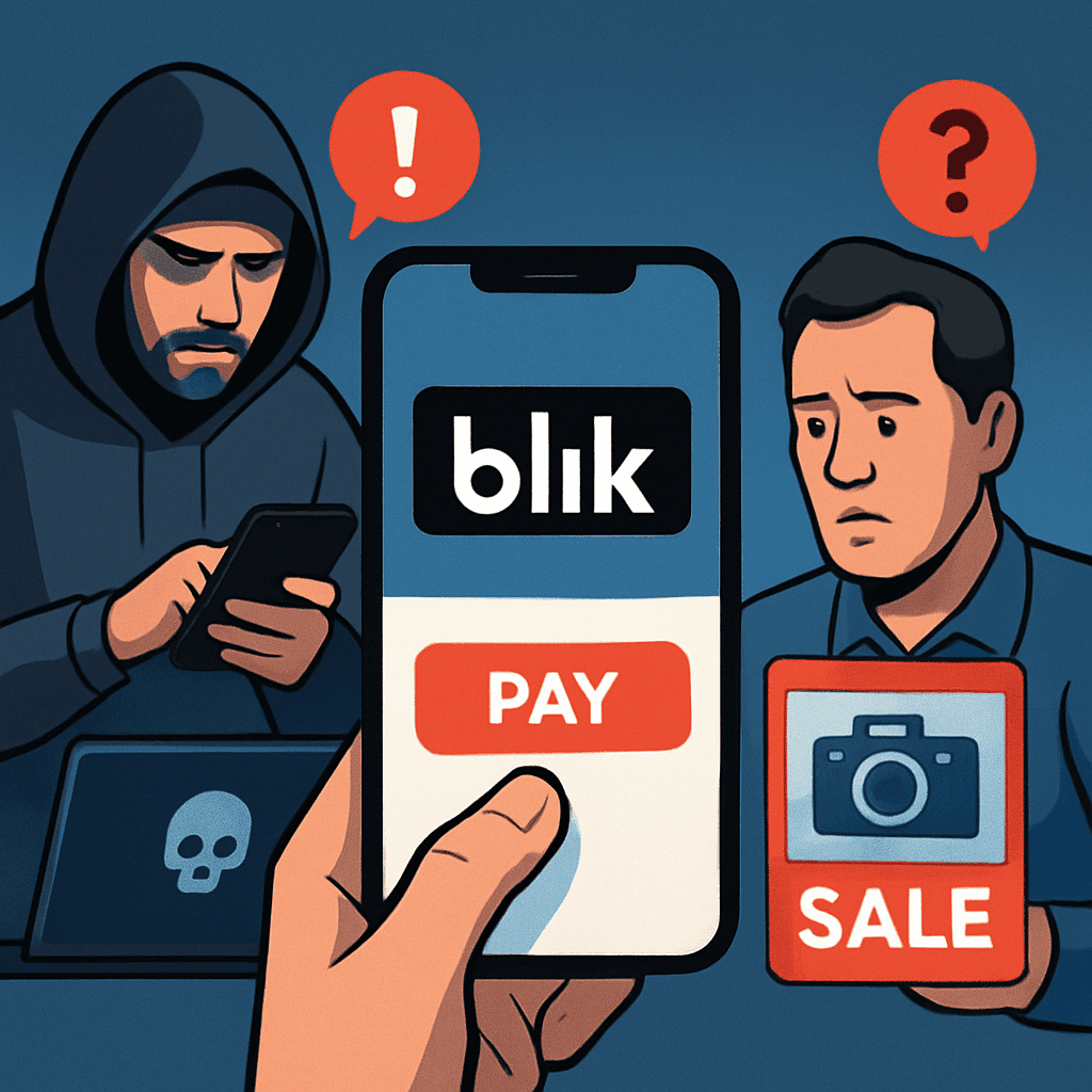 Ilustracja do artykułu: Nowe oszustwo na BLIK. Jak działa krok po kroku i gdzie najłatwiej dać się nabrać
