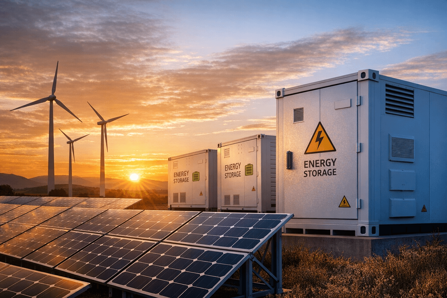 Dom jednorodzinny z panelami fotowoltaicznymi i magazynem energii