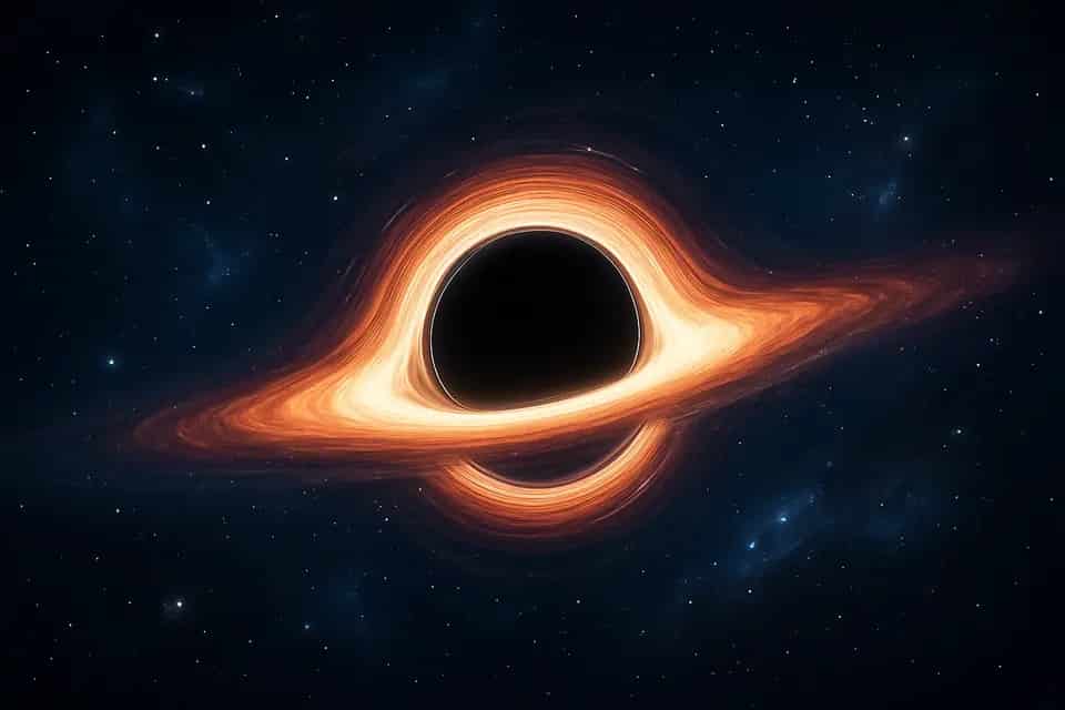 Ilustracja do artykułu: Czarne dziury sprzed Wielkiego Wybuchu? Nowa hipoteza o naturze ciemnej materii