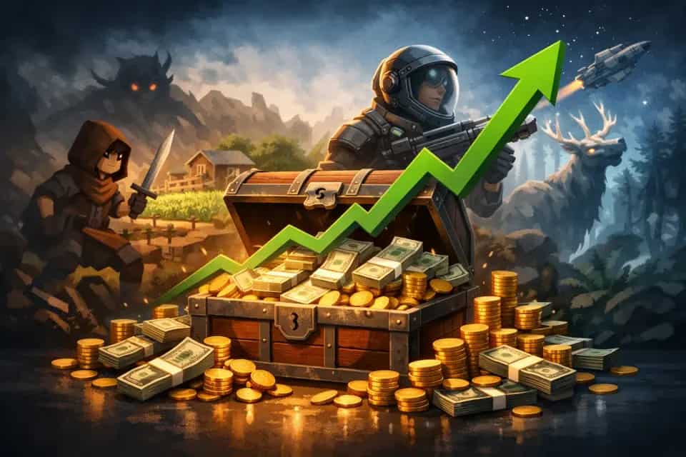 Ilustracja do artykułu: Ciche hity gamedevu: gry, które zarobiły miliony poza mainstreamem