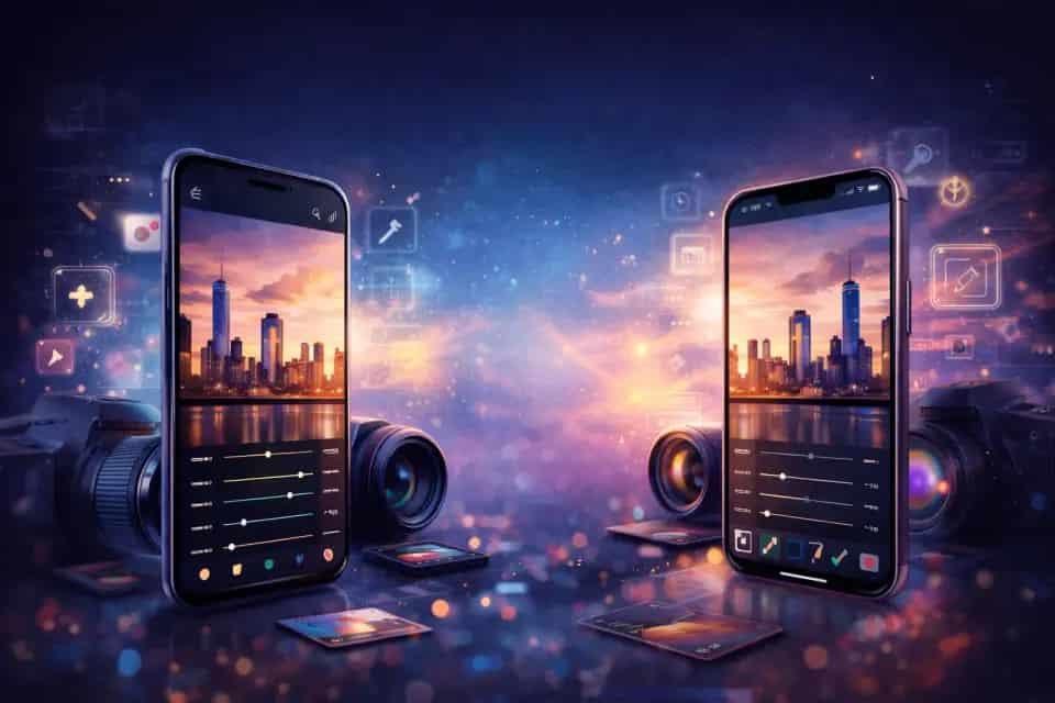 najlepsze aplikacje do edycji zdjęć na smartfonie android iphone ranking