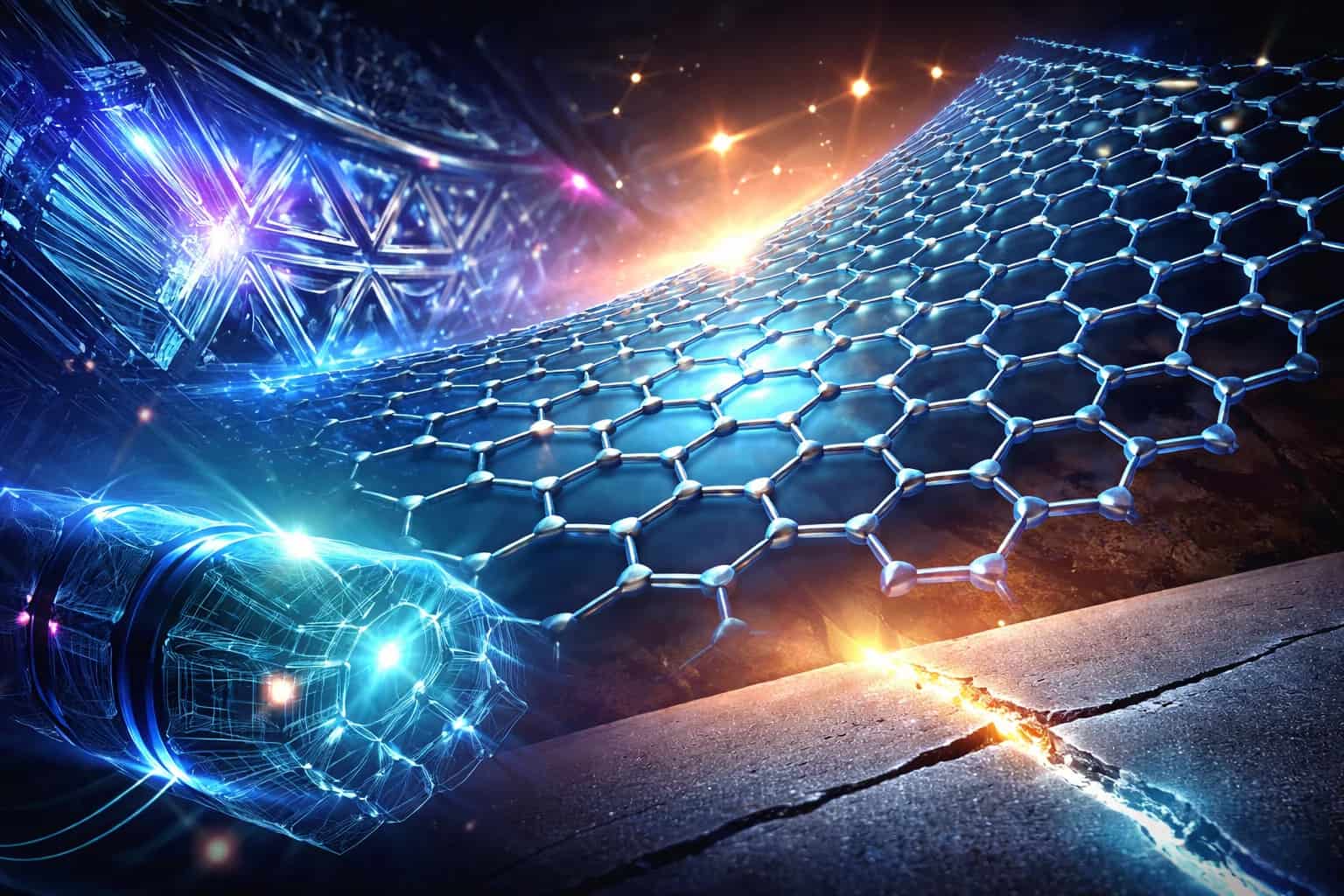 Wizualizacja nowoczesnych materiałów: grafenu, metamateriałów i samonaprawiających się tworzyw