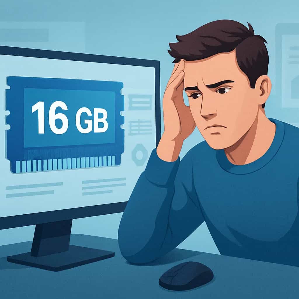 Ilustracja do artykułu: Dlaczego 16 GB RAM to za mało w 2026 roku? Najczęstsze powody w codziennym użyciu