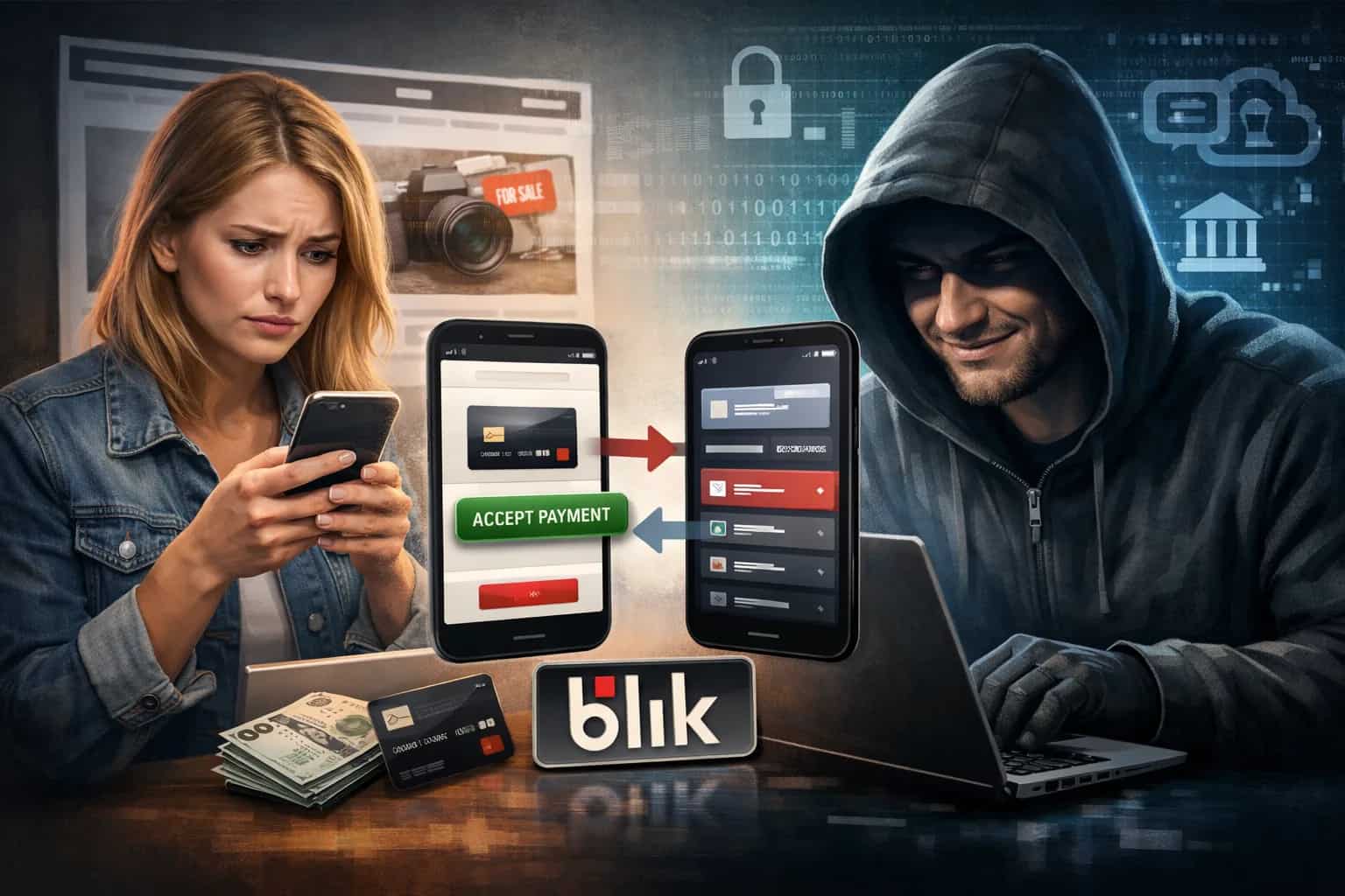 Ilustracja do artykułu: Nowe oszustwo na BLIK. Jak działa krok po kroku i gdzie najłatwiej dać się nabrać