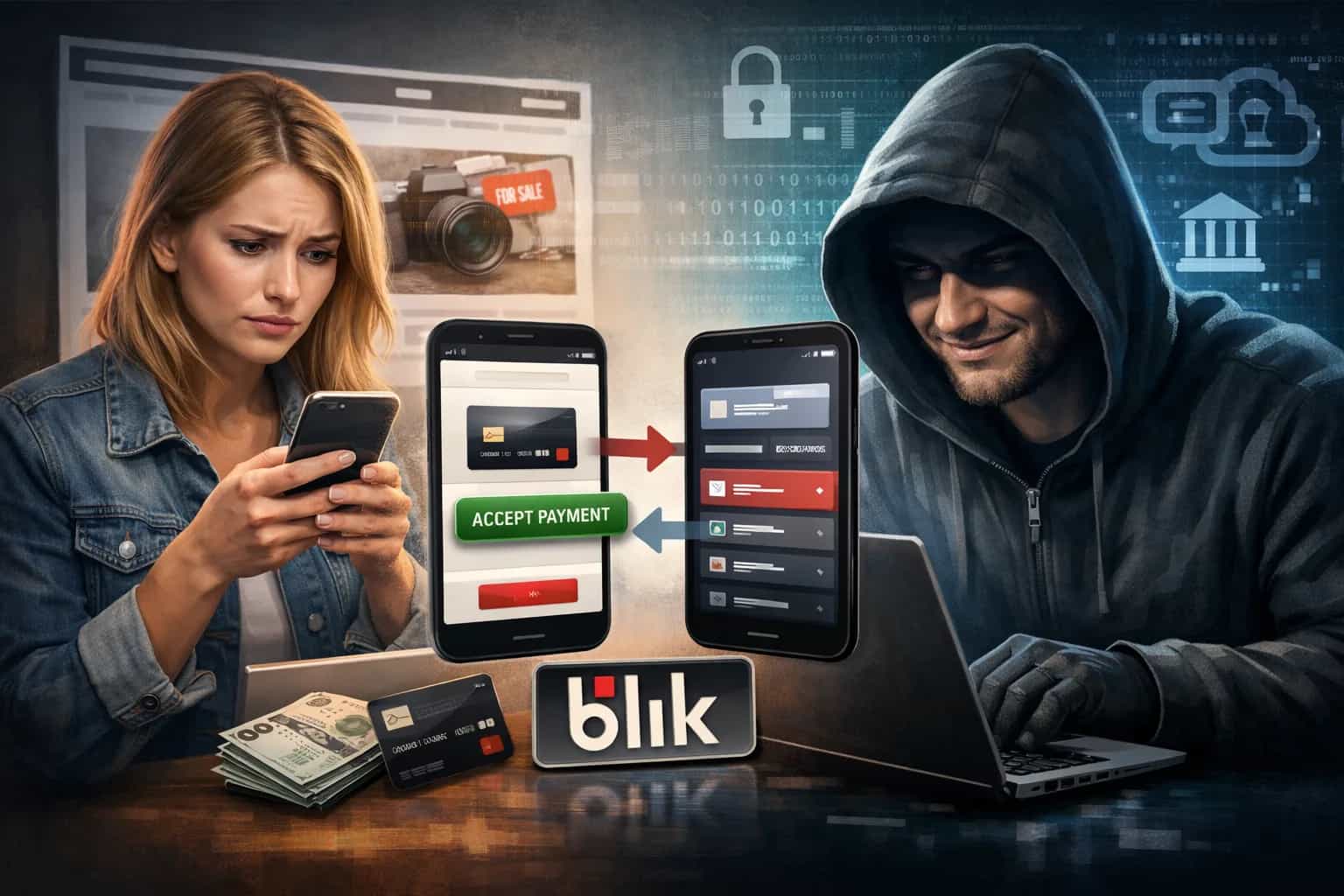Ilustracja do artykułu: Nowe oszustwo na BLIK. Jak działa krok po kroku i gdzie najłatwiej dać się nabrać