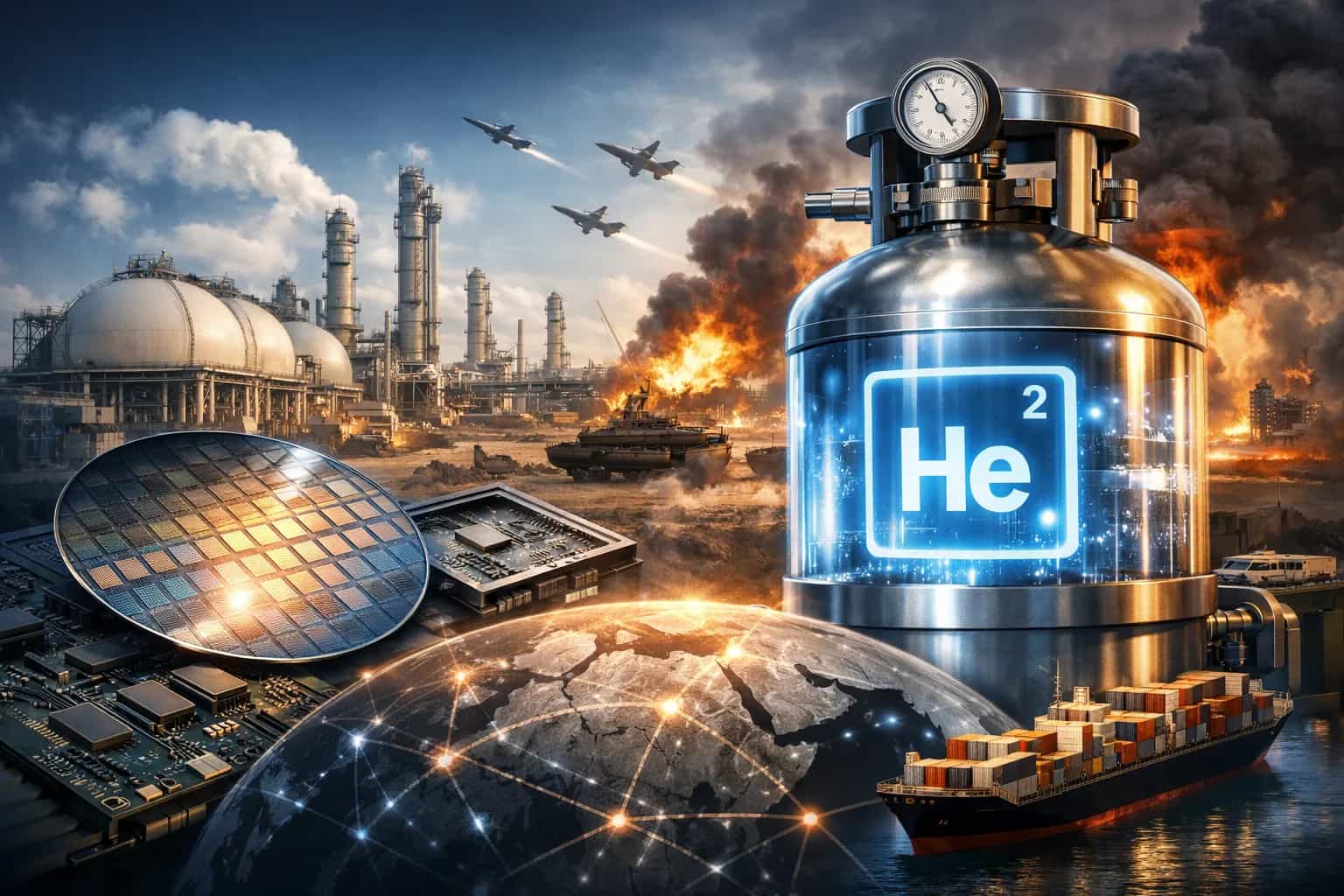 Instalacje przemysłowe związane z produkcją gazów technicznych i półprzewodników